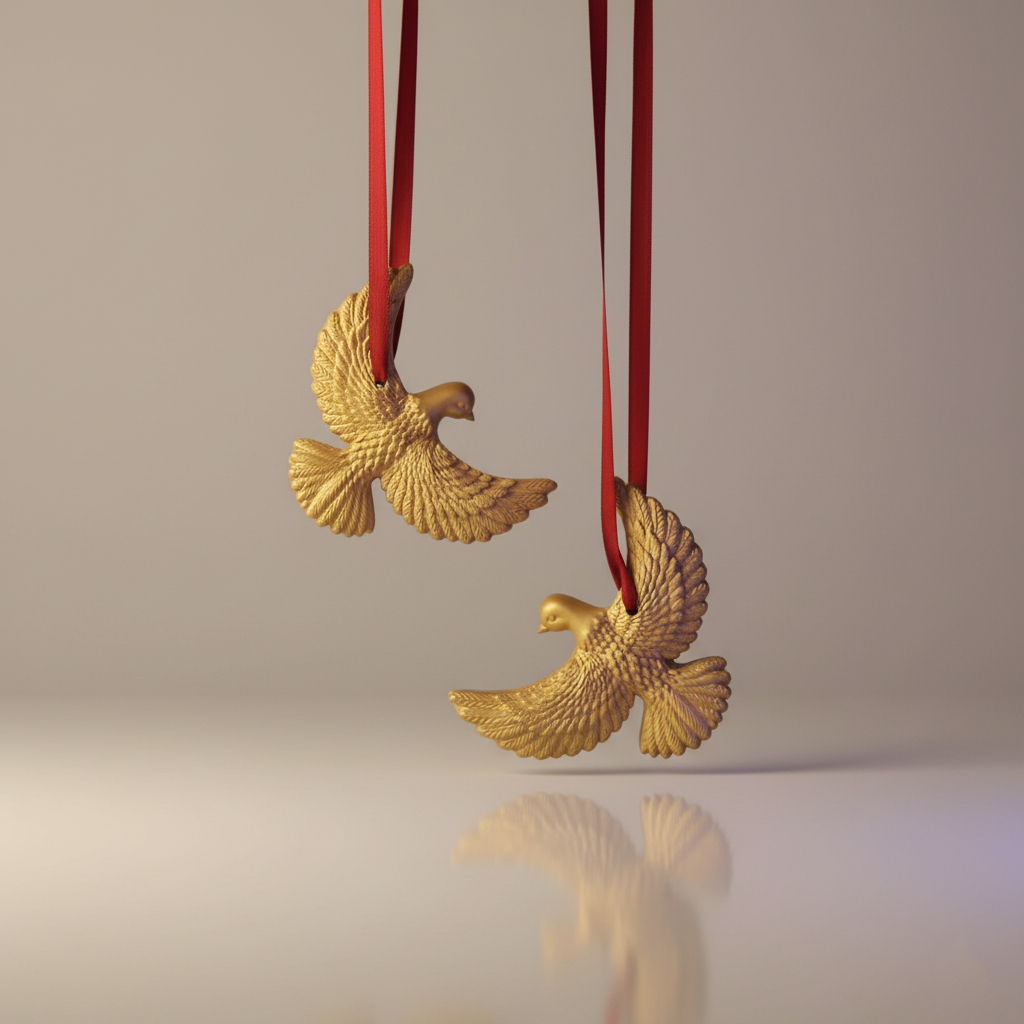 Love Doves Ornament Set – The “Home Alone” Inspired Keepsake