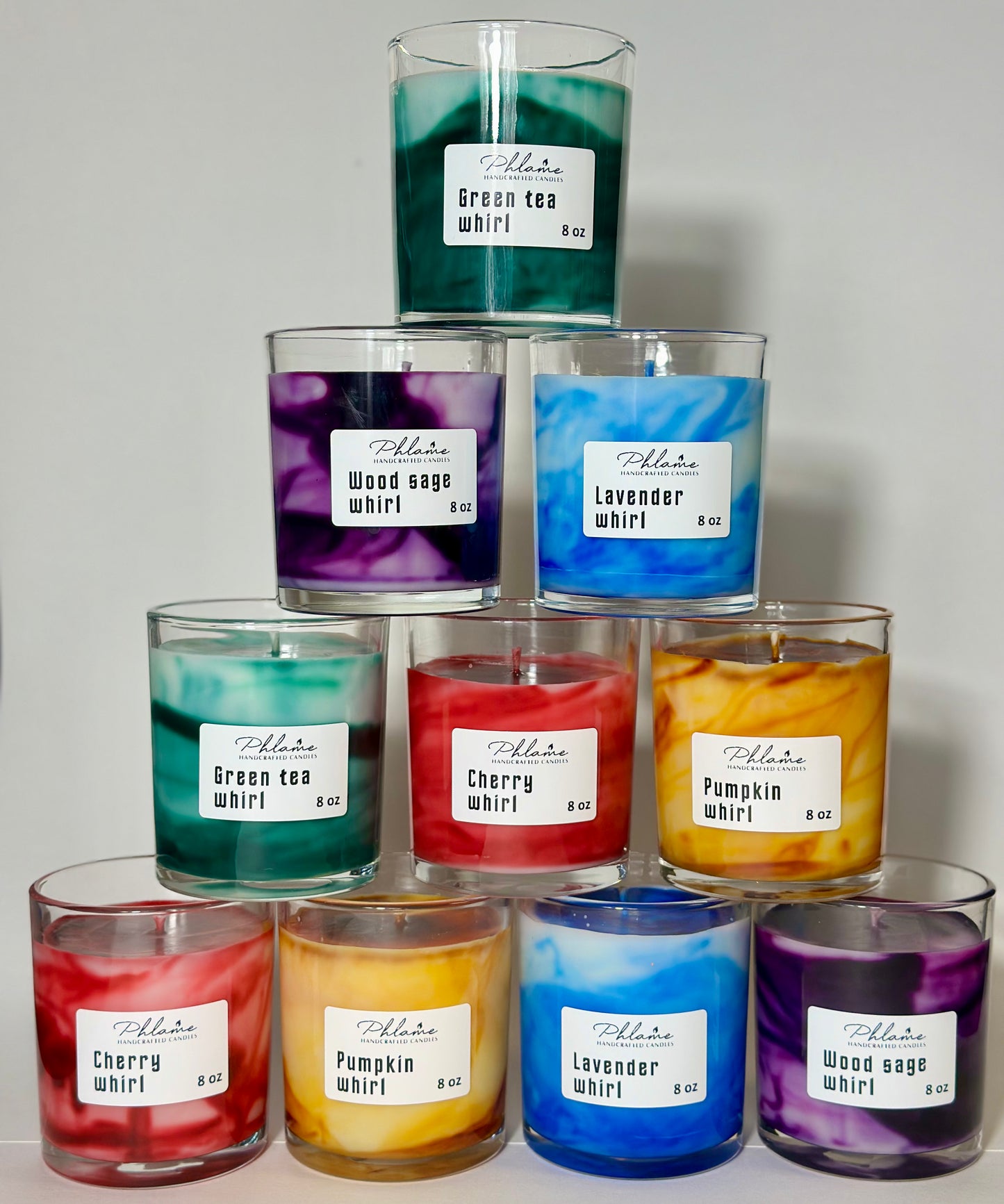 CHERRY WHIRL fragranced candle