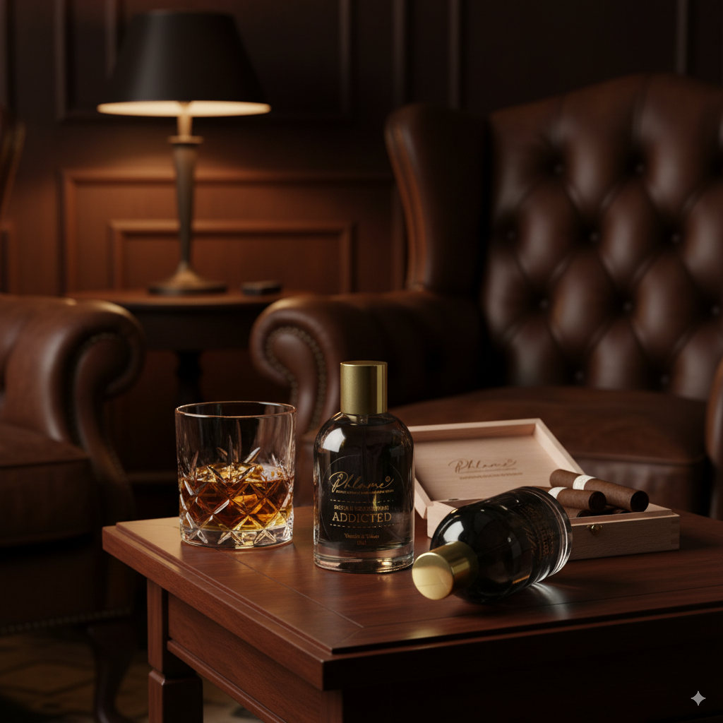 Eco-friendly luxury spray, artisan tobacco and vanilla fragrance.