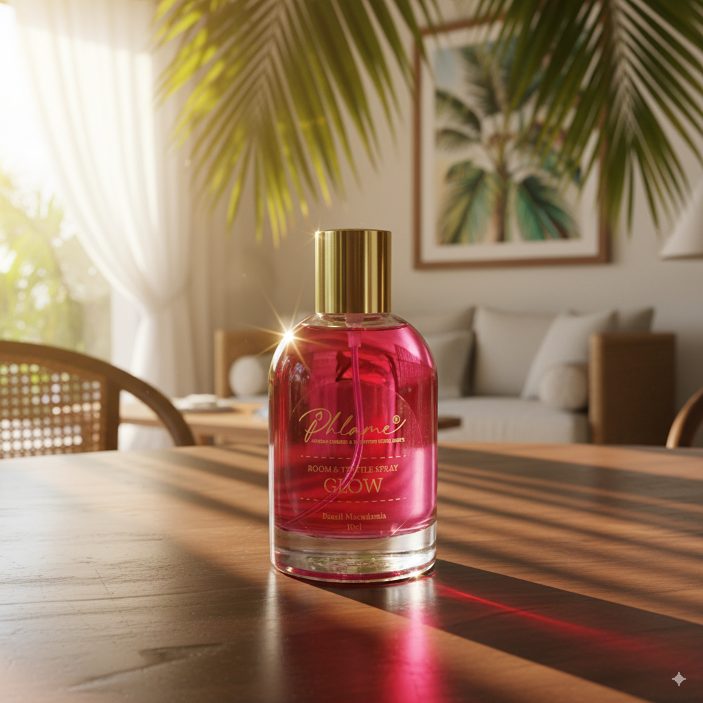 Luxury handmade room spray inspired by Brasil Macadamia fragrance.