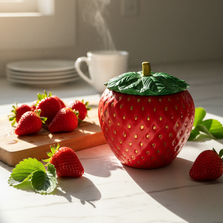 🍓 Strawberry Candle - Berry Trifle