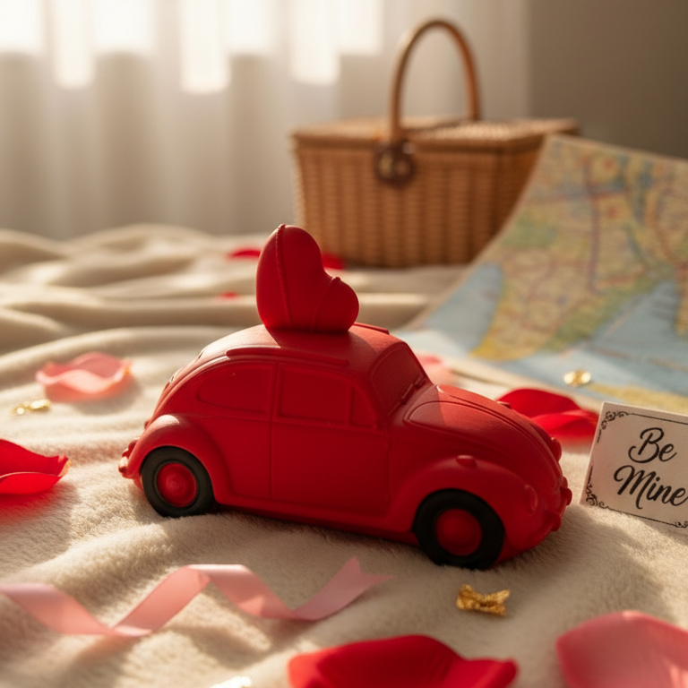 Love Car Candle Jar