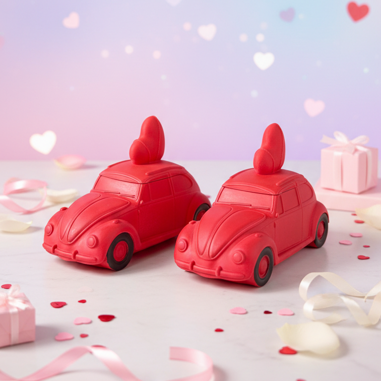 Love Car Candle Jar