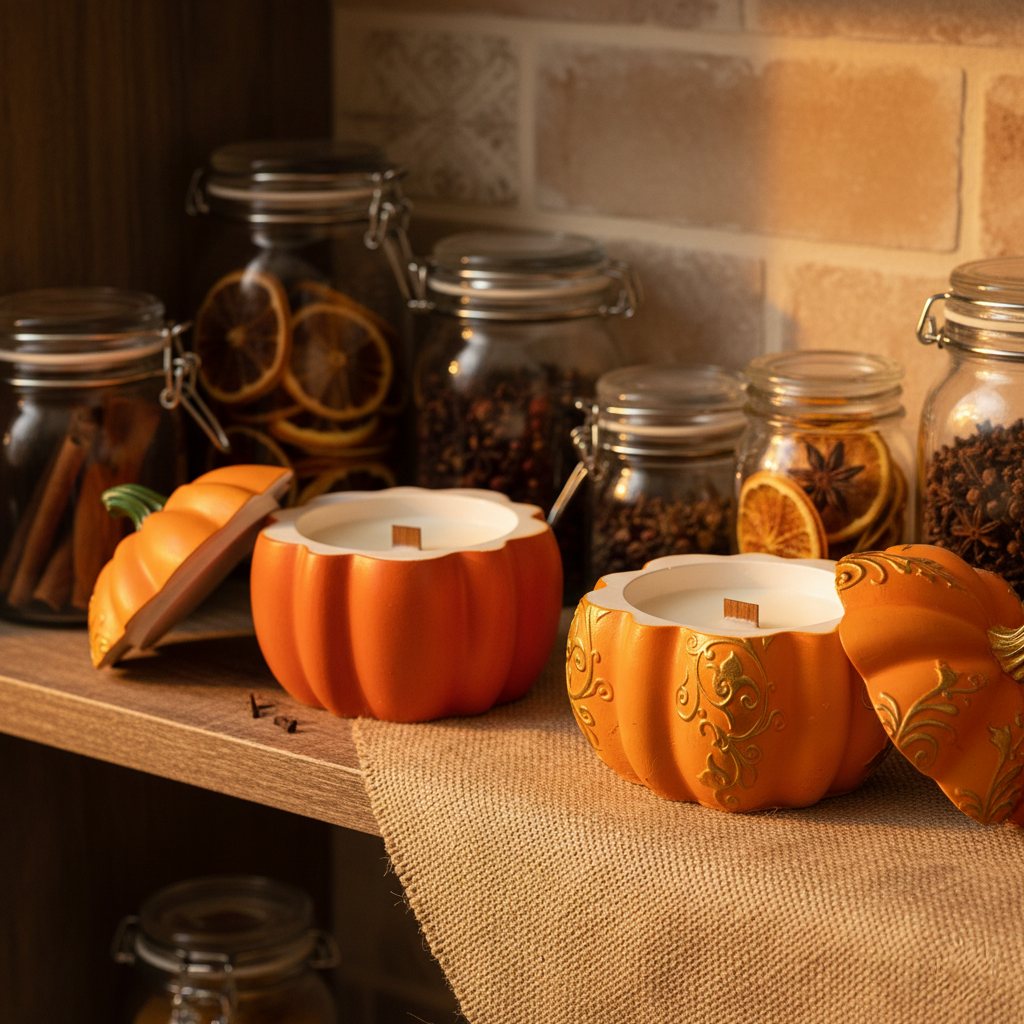 Pumpkin Spice Candle Medium