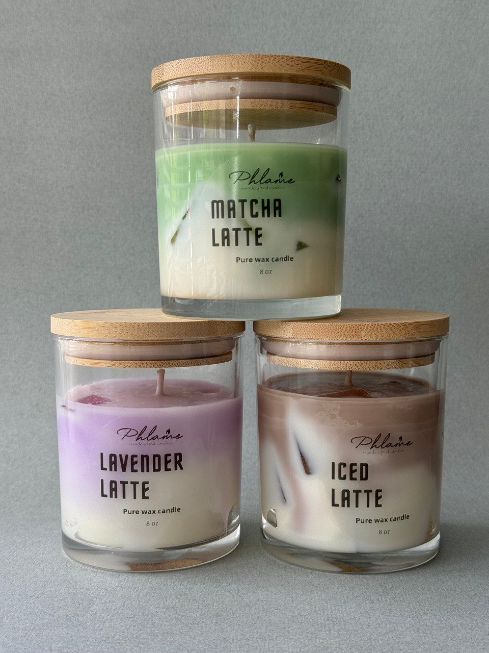 Lavender Latte Fragranced Candle