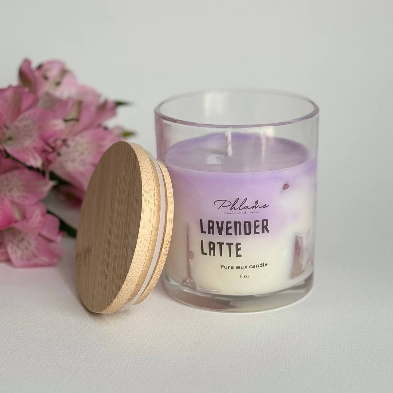 Lavender Latte Fragranced Candle