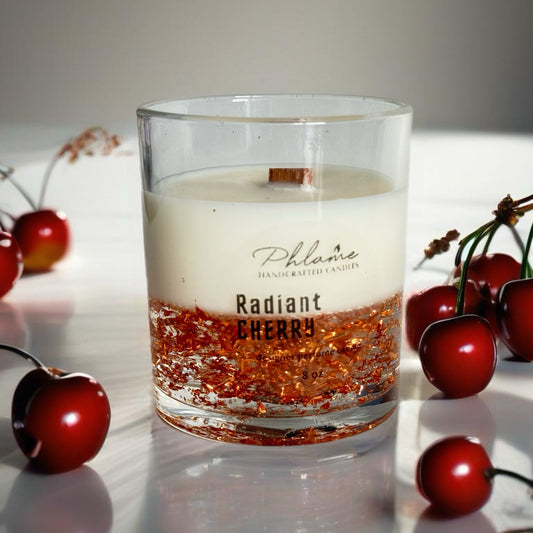 RADIANT CHERRY designer perfume candle