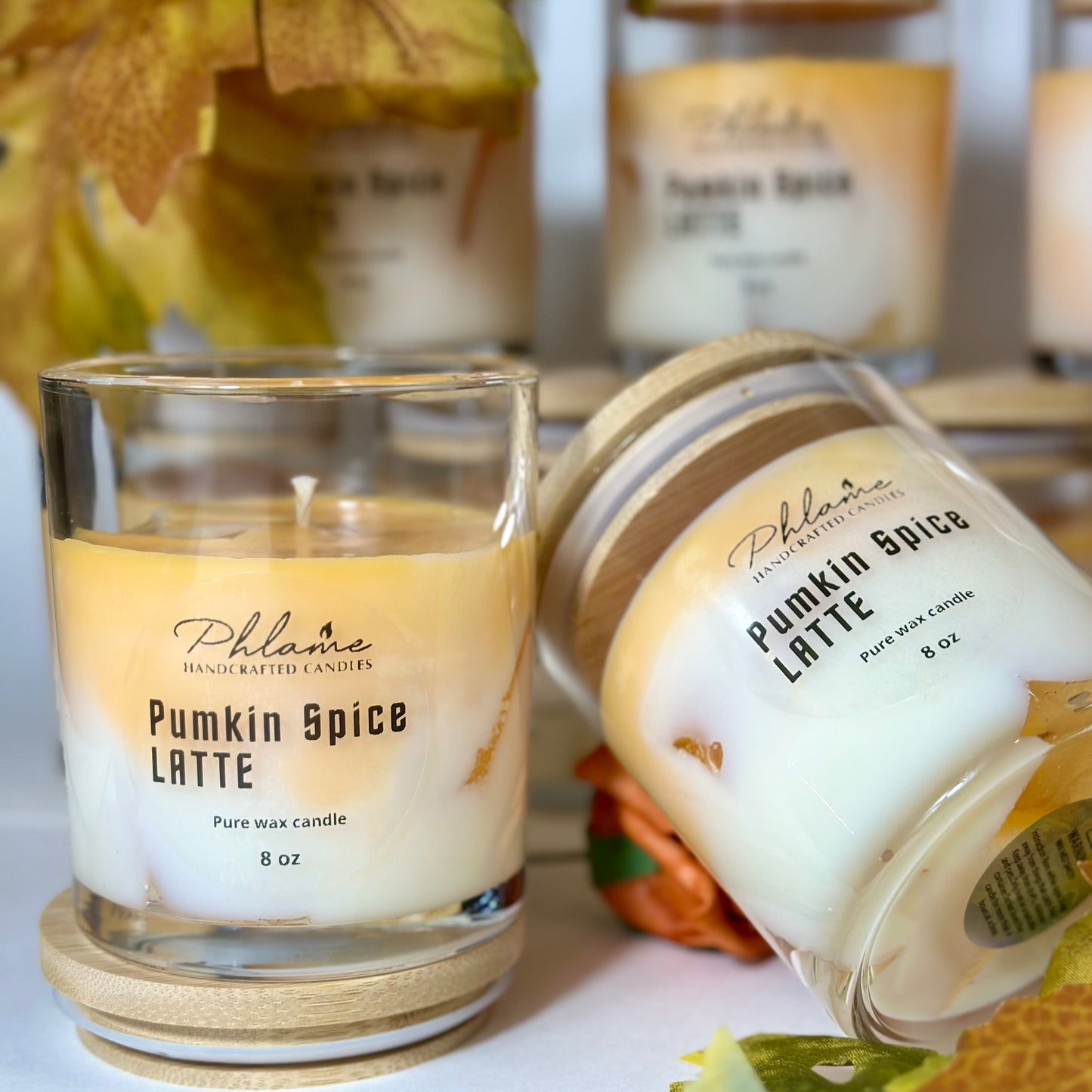 Pumpkin Spice latte fragranced candle