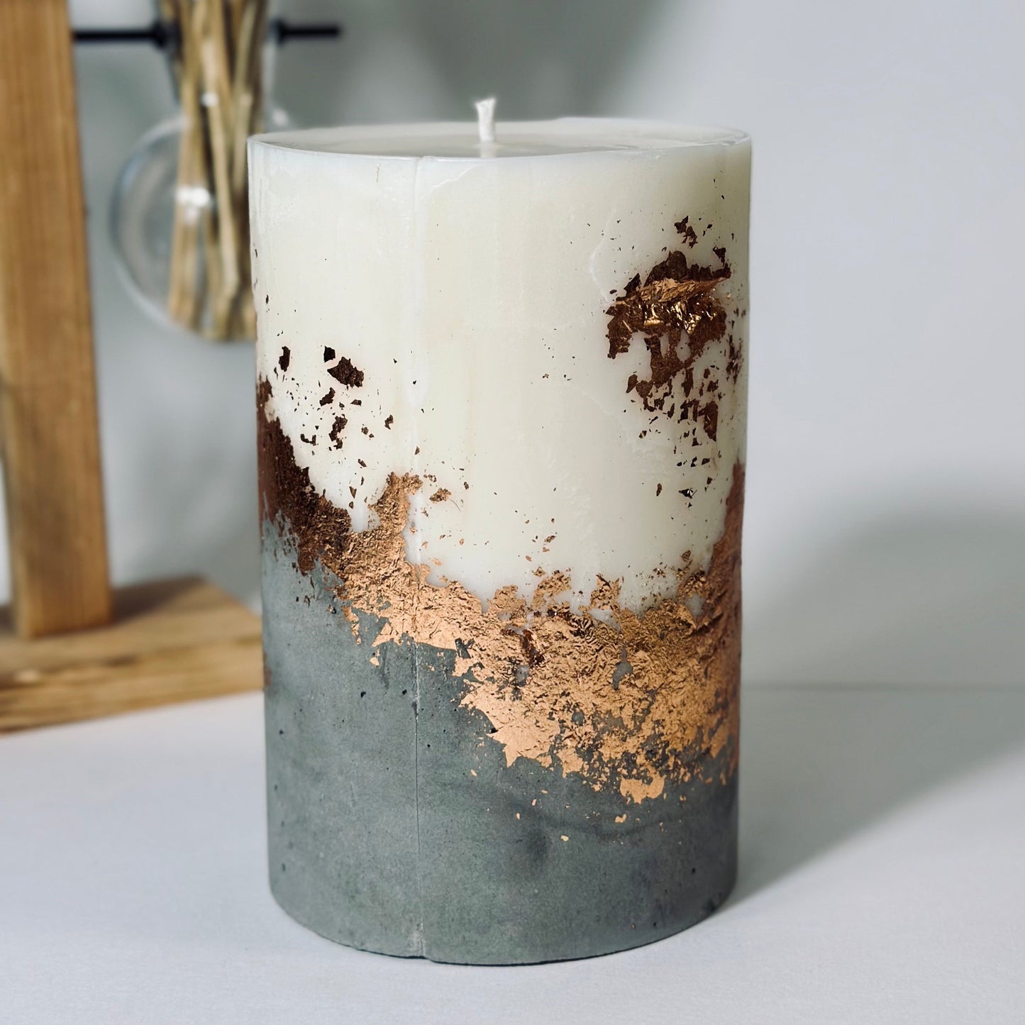 INTERIOR STONE CANDLE