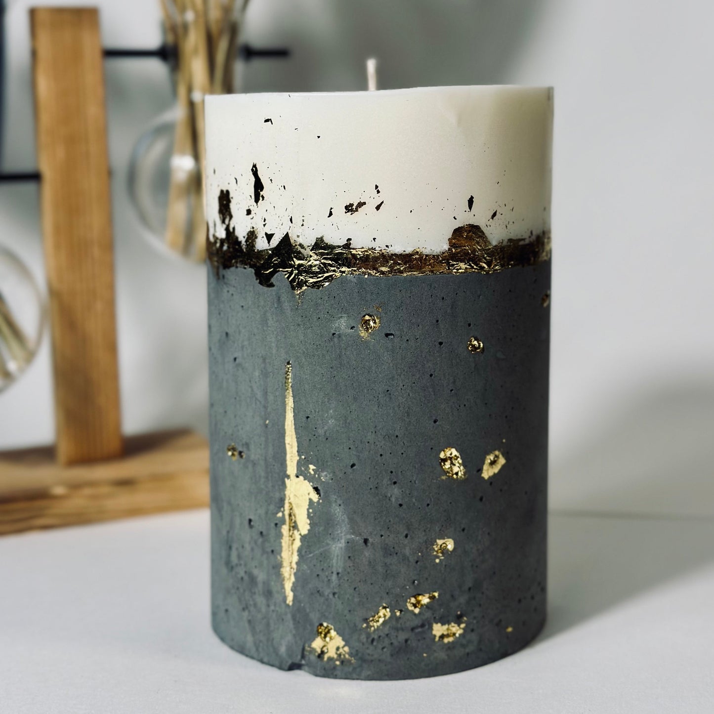 INTERIOR STONE CANDLE