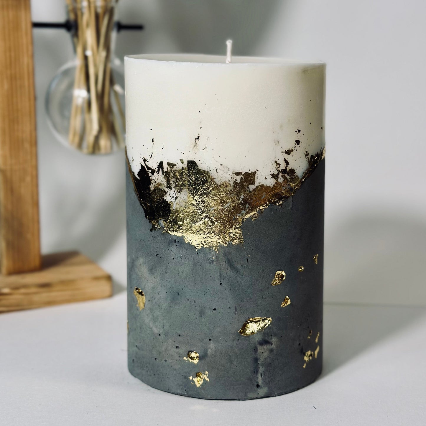 INTERIOR STONE CANDLE