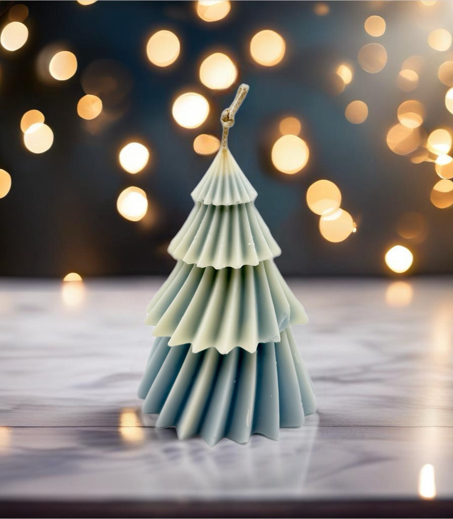 Layered Fir Tree Candle L