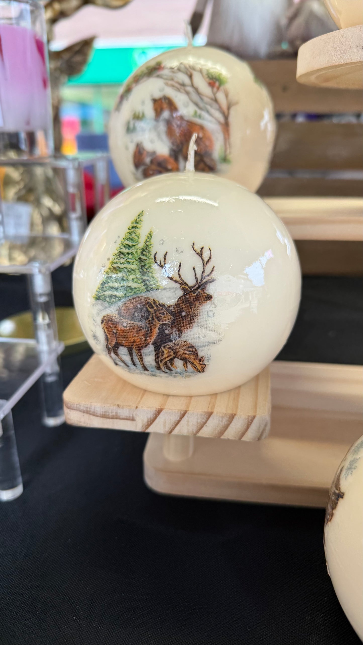 X-Mas Bauble Candle