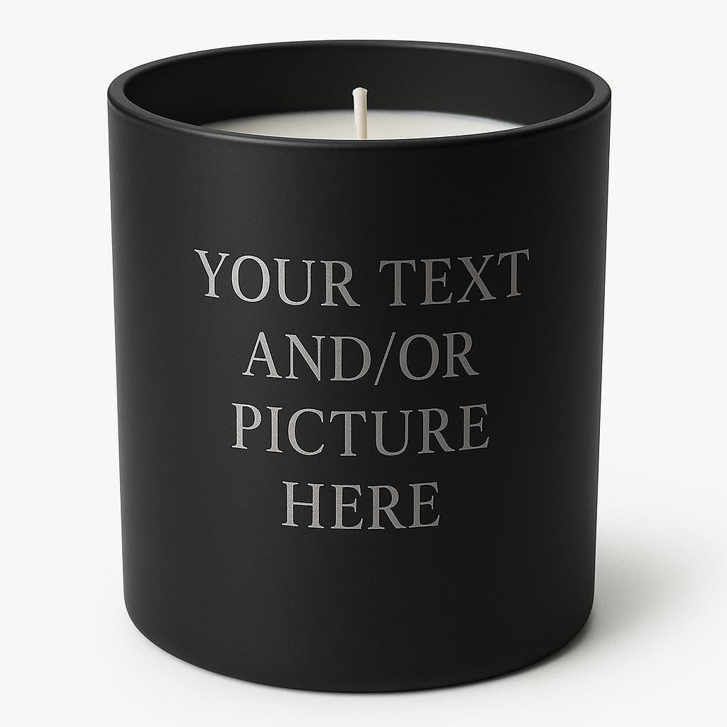 Magic Personalised Candle | Gift Idea |Scented Wax | Home Fragrance | Luxury Perfume Decor | Glass Jar | Personilised Gift Engraved Surprise UK