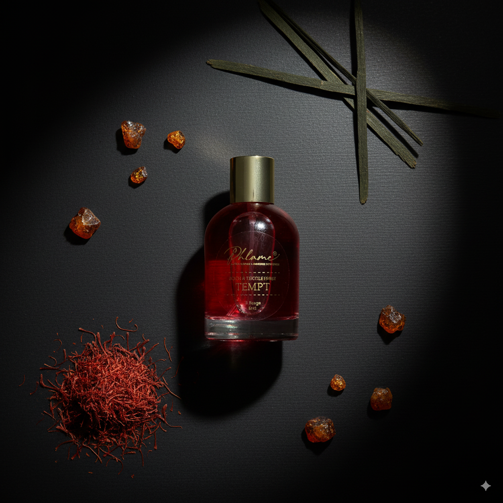 Amberwood and cedar fragrance spray, luxury handcrafted textile spray.